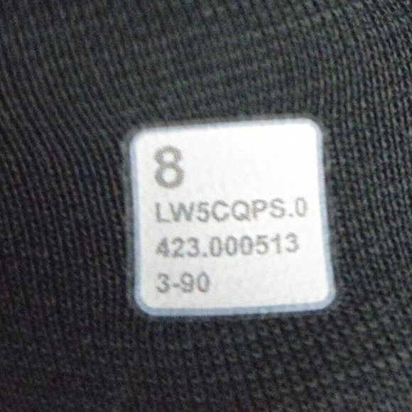 Lululemon Wunder Train High-Rise Tight 25" - 8 Heathered Graphite Grey - Picture 6 of 8